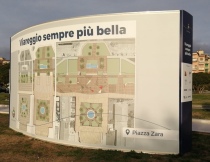 Ipotesi ristrutturazione zona Piazza Zara